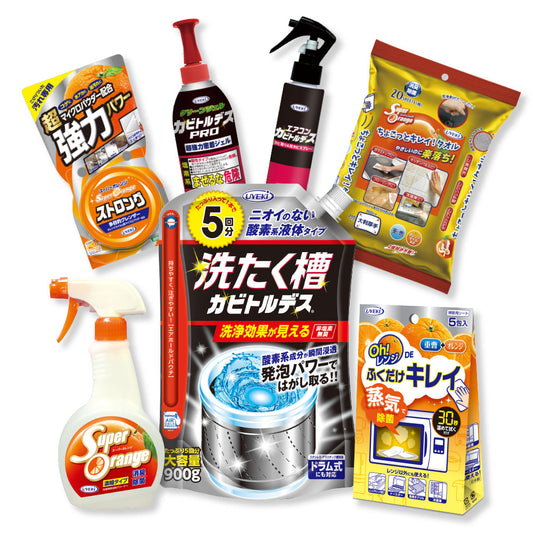 大掃除セット【数量限定お掃除グッズ付き】